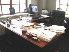 Lori's Desk Before 2